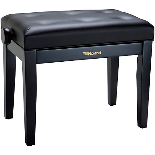 Roland RPB-300-US Piano Bench, Vinyl Seat Condition 1 - Mint Satin Black