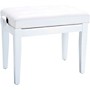 Open-Box Roland RPB-300-US Piano Bench, Vinyl Seat Condition 1 - Mint Satin White