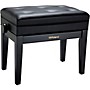 Open-Box Roland RPB-400-US Piano Bench, Vinyl Seat Condition 1 - Mint Satin Black