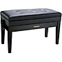 Open-Box Roland RPB-D400-US Piano Bench, Duet Size, Vinyl Seat Condition 1 - Mint Polished Ebony