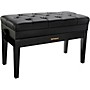 Roland RPB-D500-US Piano Bench, Duet Size, Vinyl Seat, Music Compartment Polished Ebony