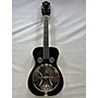 Used Recording King RR-36 Maxwell Series Resonator Guitar Black and Silver
