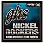 GHS R+RM Nickel Rockers Pure Nickle Rollerwound Electric Guitar Strings - Medium