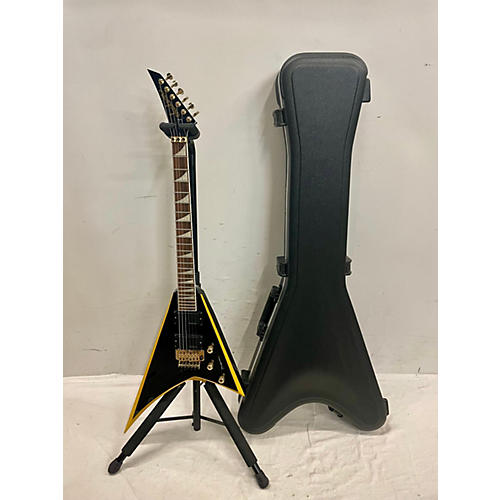 Jackson RRX24 Solid Body Electric Guitar Black and Yellow