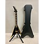 Used Jackson RRX24 Solid Body Electric Guitar Black and Yellow