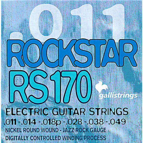 RS170 ROCKSTAR Jazz Rock Electric Guitar Strings 11-49