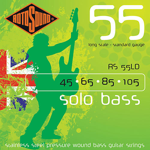 Rotosound RS55LD Solo Bass Stainless Steel Strings