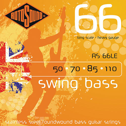 Rotosound RS66LE Heavy Long Scale Bass Strings