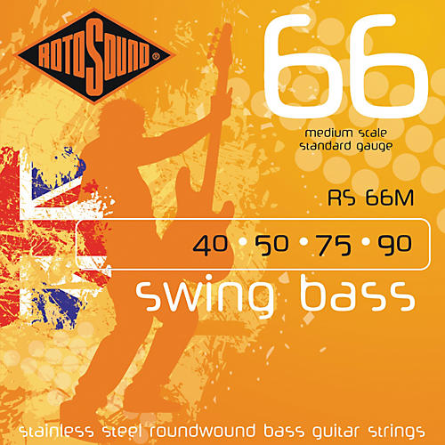 Rotosound RS66M Medium Scale Bass Strings