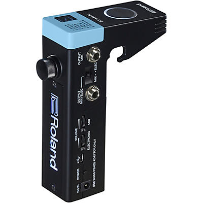 Roland RT-MicS-P 3-in-1 Module, Trigger and Acoustic Microphone with Power Supply