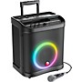 Harbinger RT100 RoadTrip Series Mobile Sound System With Lights, Microphone & Battery Power