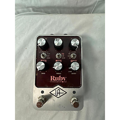 Universal Audio RUBY TOP BOOST AMPLIFIER Effect Pedal