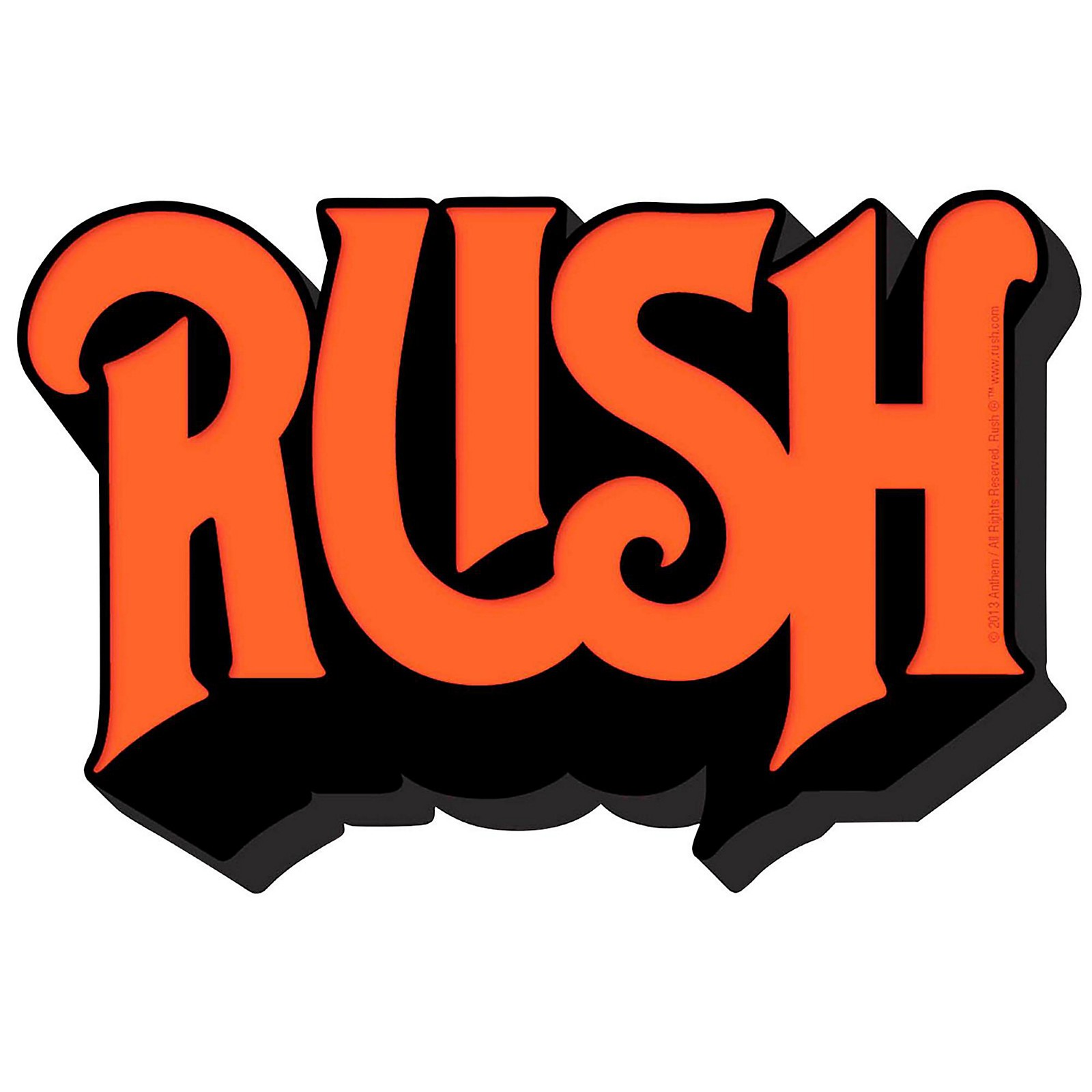 Hal Leonard RUSH Logo Chunky Magnet | Musician's Friend