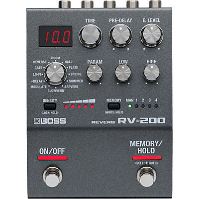BOSS RV-200 Reverb Effects Pedal -