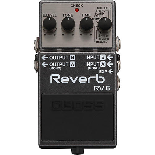 BOSS RV-6 Digital Delay/Reverb Guitar Effects Pedal Condition 1 - Mint