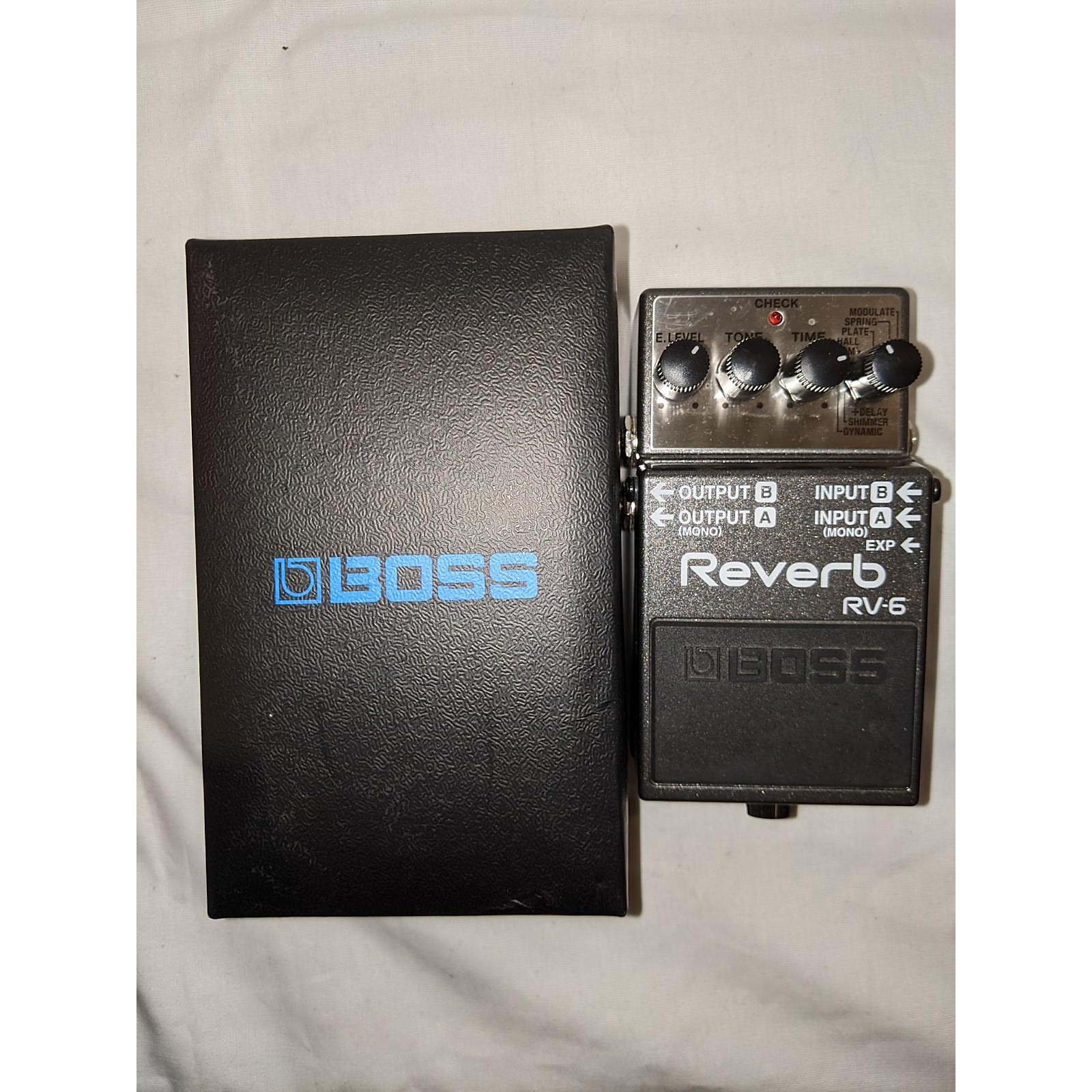 Used Boss RV6 Digital Reverb Effect Pedal | Musician's Friend