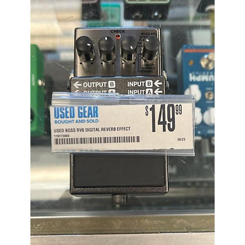 BOSS RV6 Digital Reverb Effect Pedal