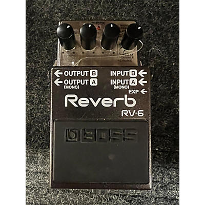 BOSS RV6 Digital Reverb Effect Pedal