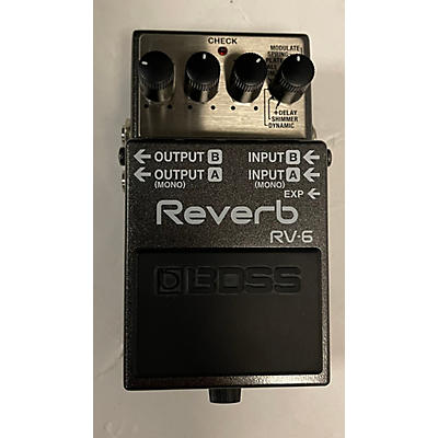 BOSS RV6 Digital Reverb Effect Pedal