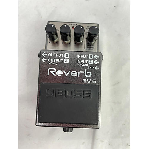 BOSS RV6 Digital Reverb Effect Pedal