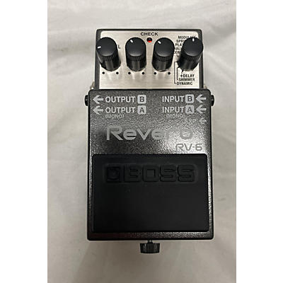 BOSS RV6 Digital Reverb Effect Pedal