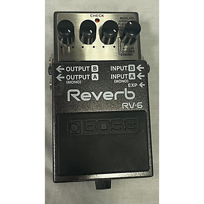 BOSS RV6 Digital Reverb Effect Pedal