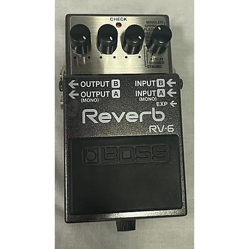 BOSS RV6 Digital Reverb Effect Pedal