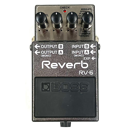 BOSS RV6 Digital Reverb Effect Pedal