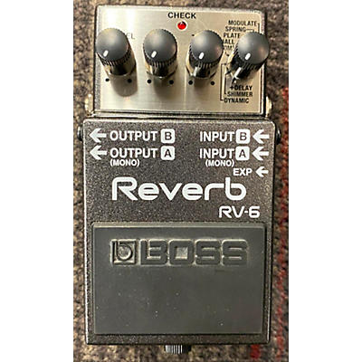 BOSS RV6 Digital Reverb Effect Pedal