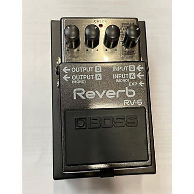 BOSS RV6 Digital Reverb Effect Pedal