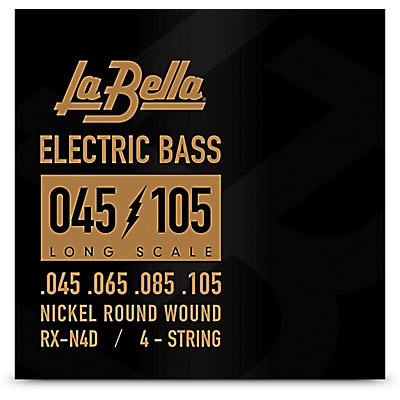 La Bella RX-N4D RX Nickel 4-String Electric Bass Strings