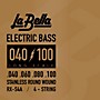 LaBella RX Series Stainless Steel 4-String Electric Bass Strings (40 - 100)