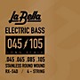 La Bella RX Series Stainless Steel 4-String Electric Bass Strings (45 - 105)