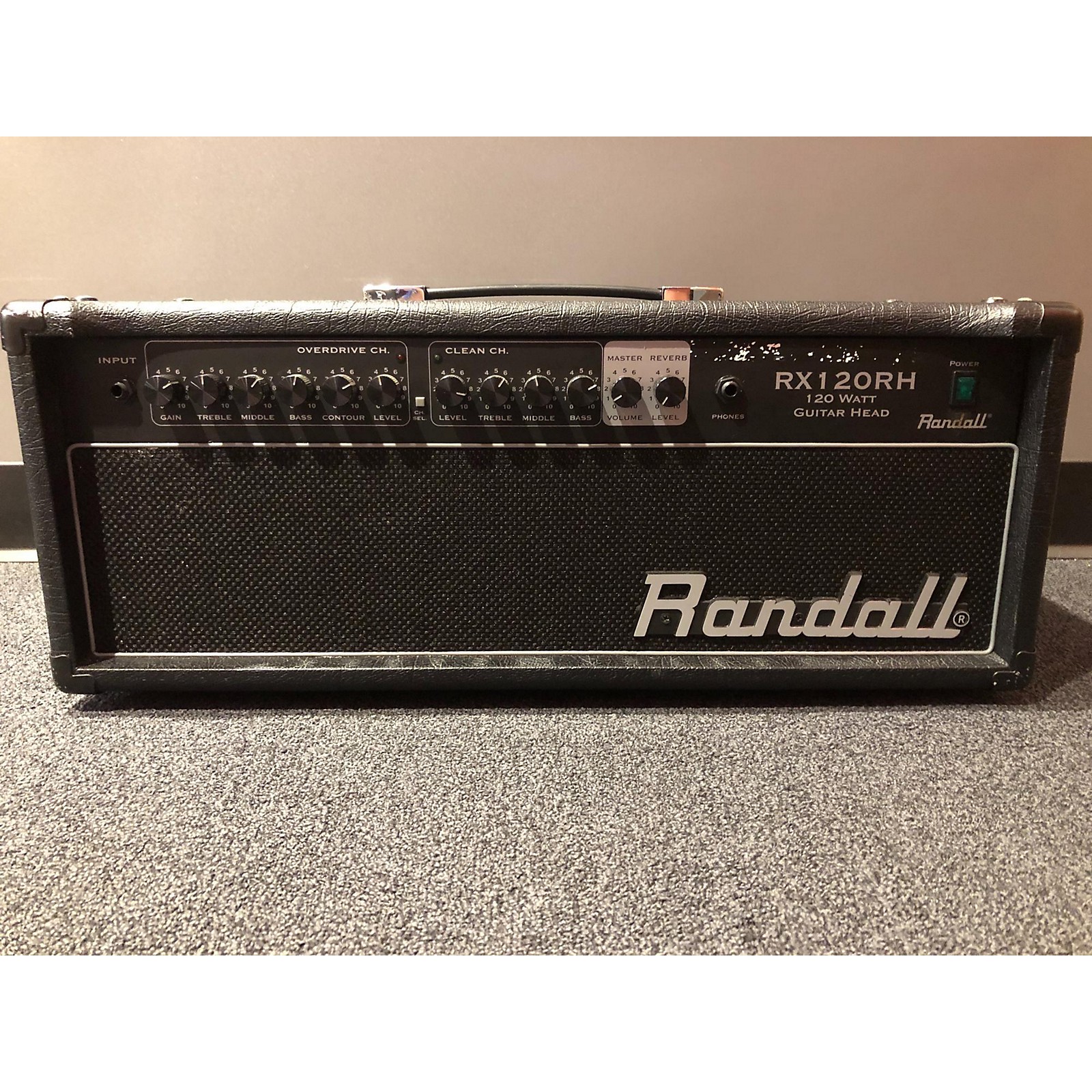 Used Randall RX120RH Solid State Guitar Amp Head Musician's Friend