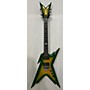 Used Dean RZR 255 Solid Body Electric Guitar SLIME GREEN