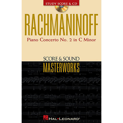 Rachmaninoff - Piano Concerto No. 2 in C Minor Study Score with CD by Sergei Rachmaninoff