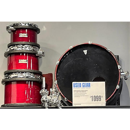 Peavey Radial 751 Drum Kit Candy Red