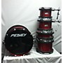 Used Peavey Radial Pro 751 Drum Kit Red