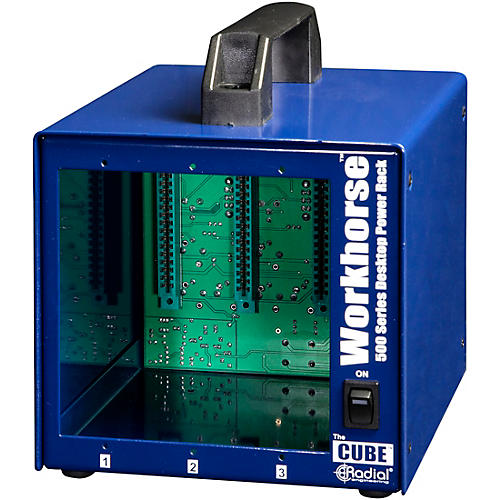 Radial Engineering Radial Workhorse Cube Desktop Power Rack Condition 1 - Mint