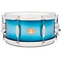 Slingerland Radio King Artist Snare Drum - 14 x 6.5 in. Blue & Silver Lacquer