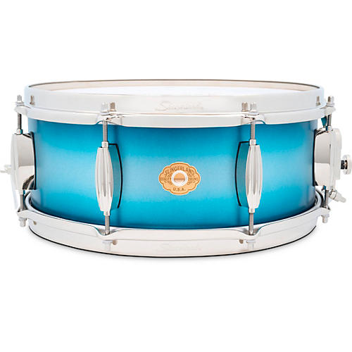 Slingerland Radio King Artist Snare Drum 14 x 5.5 in. Blue & Silver Lacquer