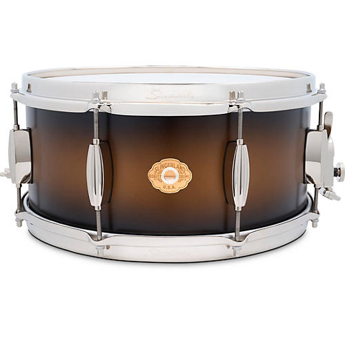Slingerland Radio King Artist Snare Drum 14 x 6.5 in. Black & Gold Lacquer