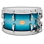 Slingerland Radio King Solid Maple Snare Drum - 14 x 7 in. Blue & Silver Lacquer