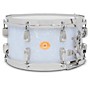 Slingerland Radio King Solid Maple Snare Drum - 14 x 7 in. White Marine Pearl Finish Ply