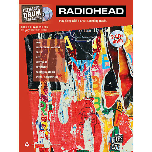 Radiohead Ultimate Play-Along Drum Book & 2 CDs