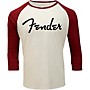 Fender Raglan Long-Sleeve Baseball T-Shirt - XX Large Red