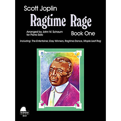 Schaum Ragtime Rage, Bk 1 Educational Piano Series Softcover