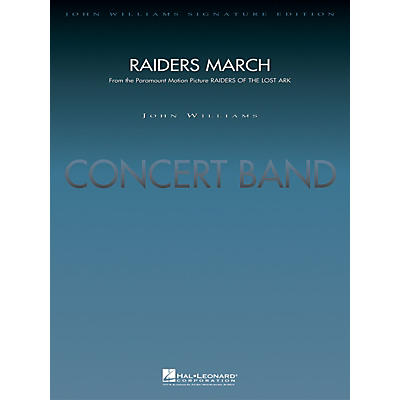 Hal Leonard Raiders March - Deluxe Score Concert Band Level 5 Arranged by Paul Lavender