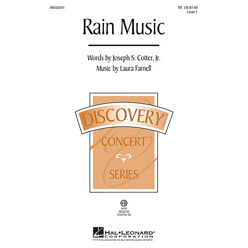 Hal Leonard Rain Music (Discovery Level 1) VoiceTrax CD Composed by Laura Farnell