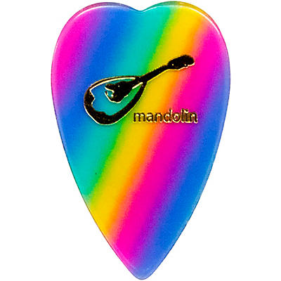 Pick Boy Rainbow Cellulose Mandolin Picks